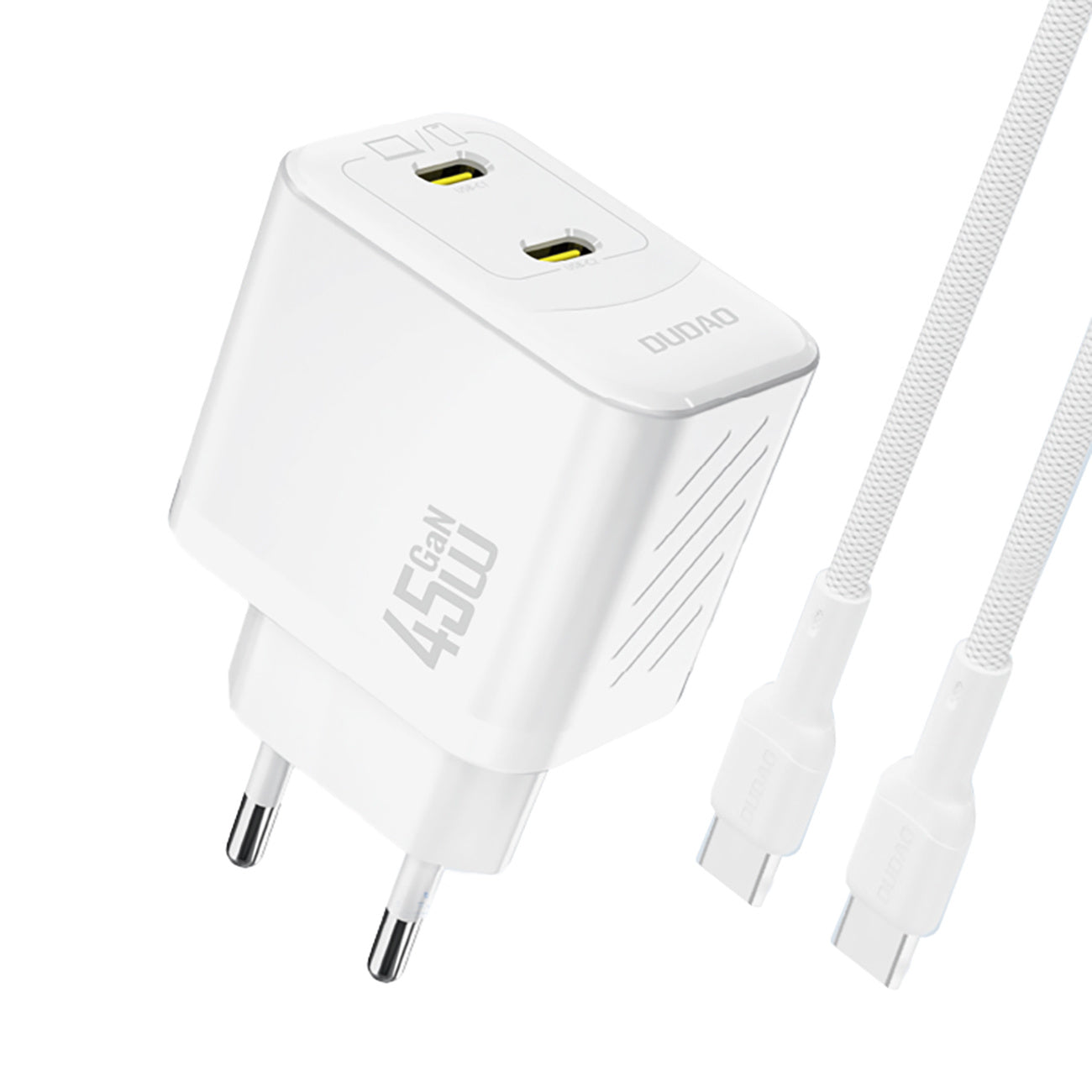 Power Supply Enclosures – 2xUSB-C mains charger with USB-C GaN - Carlat