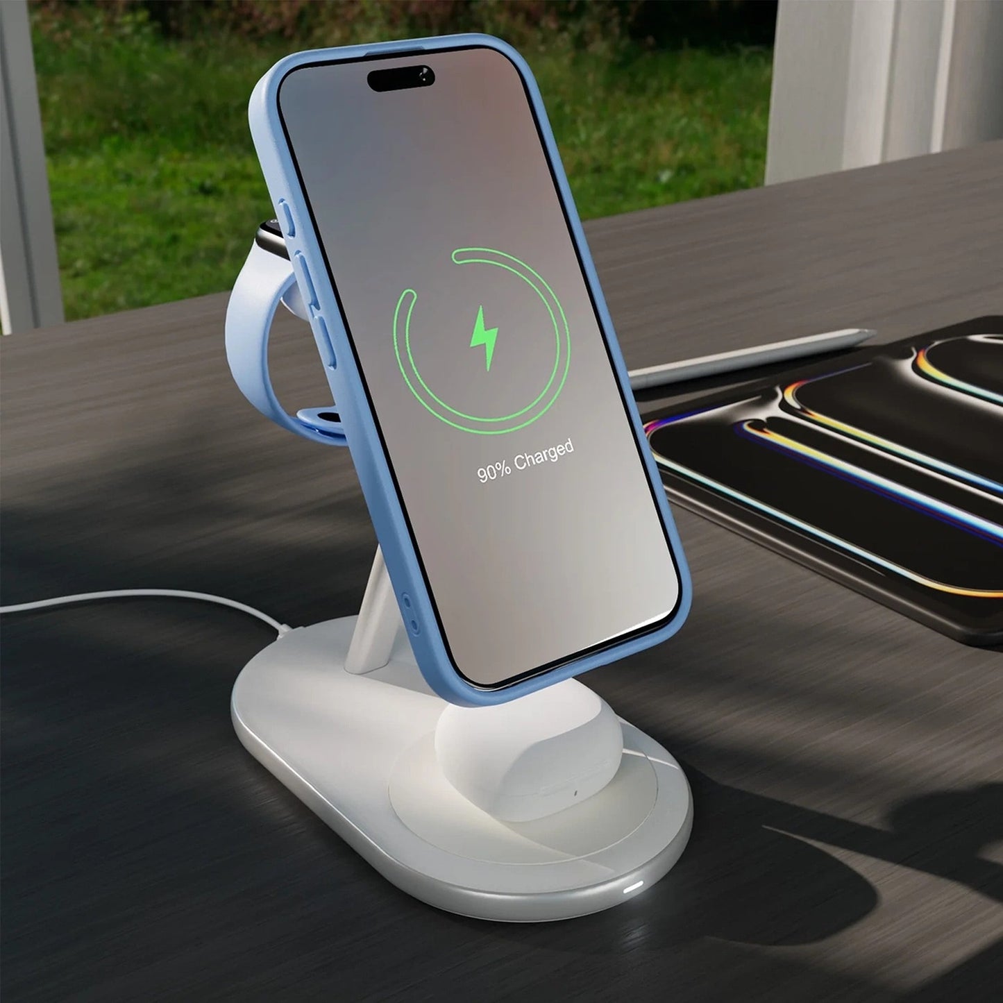 Power Supply Enclosures – 3-in-1 wireless charger for smartwatch, Qi2 - Carlat