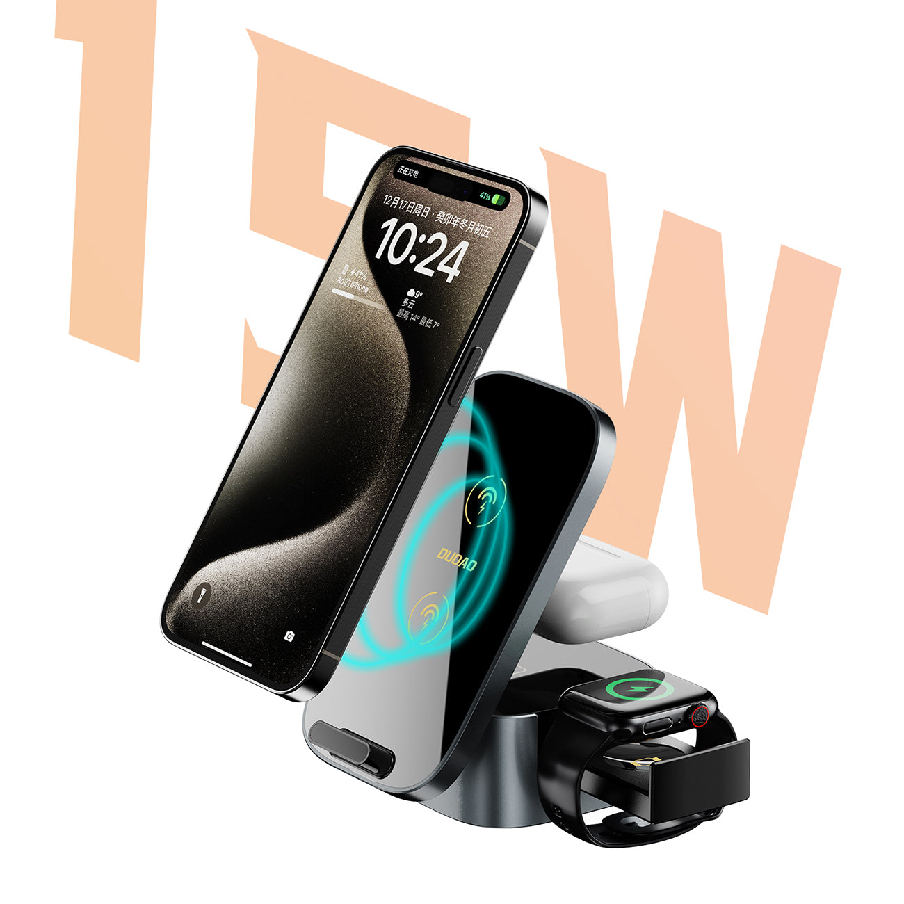 Power Supply Enclosures – 3in1 A11Pro+ 15W inductive charger for - Carlat
