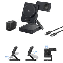 Power Supply Enclosures – 3in1 Qi2.2 35W wireless charger with - Carlat