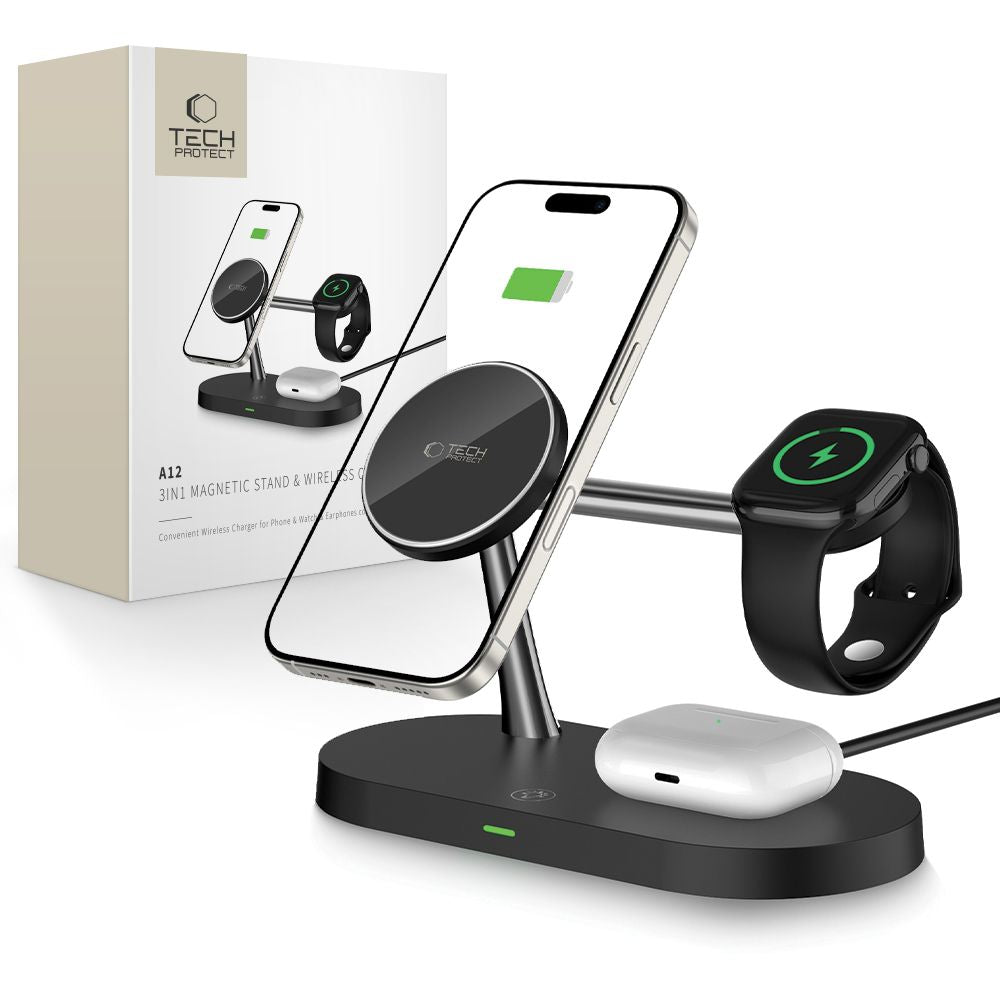 Power Supply Enclosures – 3in1 inductive charger for smartphone, smartwatch - Carlat