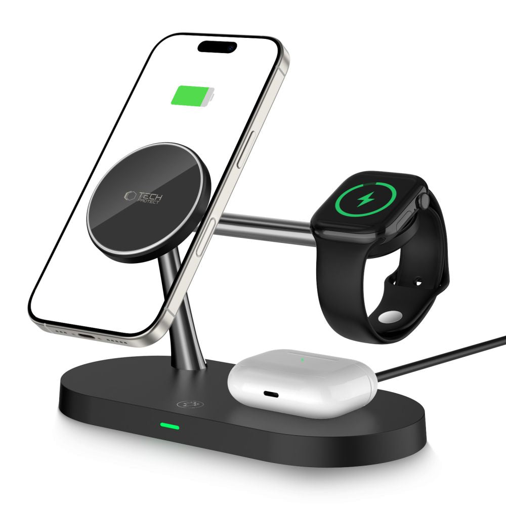 Power Supply Enclosures – 3in1 inductive charger for smartphone, smartwatch - Carlat