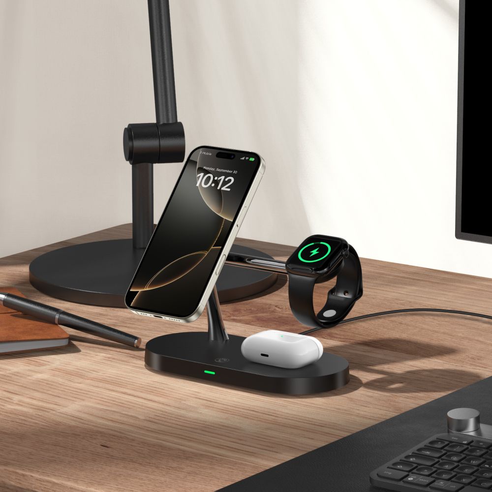 Power Supply Enclosures – 3in1 inductive charger for smartphone, smartwatch - Carlat
