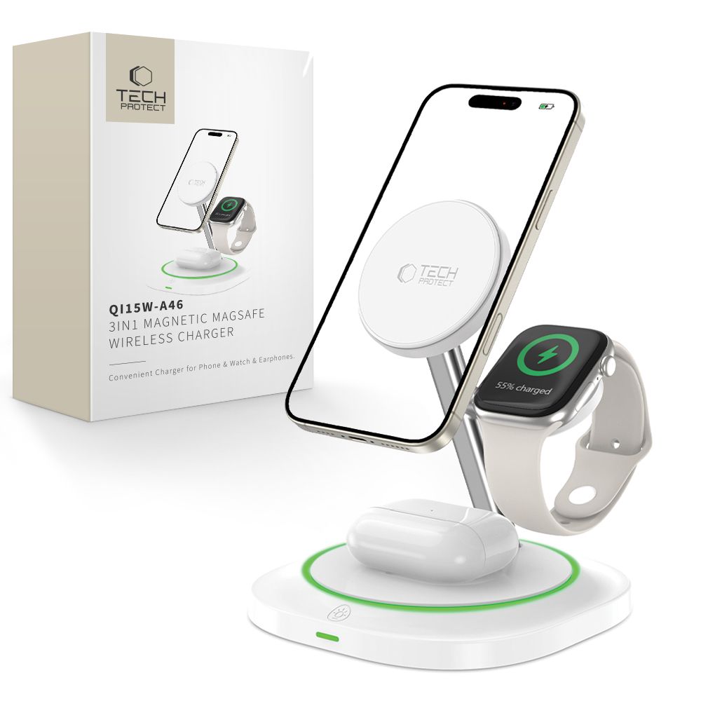 Power Supply Enclosures – 3in1 inductive charger for smartphone, smartwatch, - Carlat