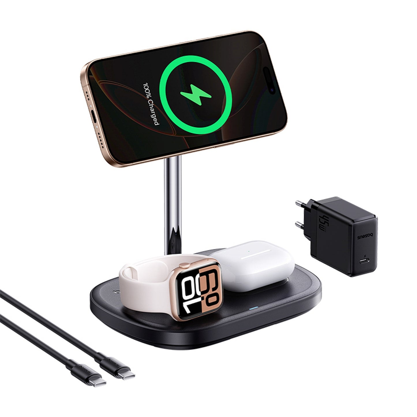 Power Supply Enclosures – 3in1 inductive charger for smartphone, watch, - Carlat