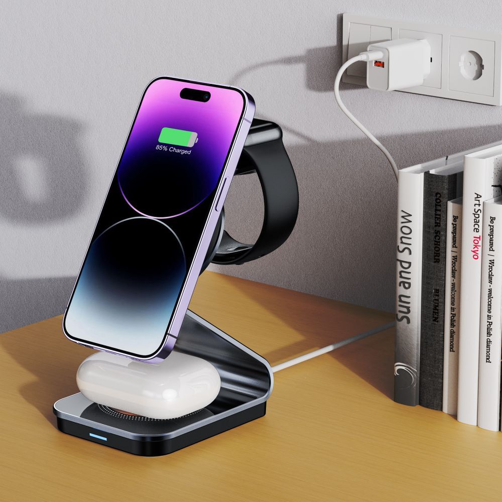 Power Supply Enclosures – 3in1 inductive charger with MagSafe for - Carlat