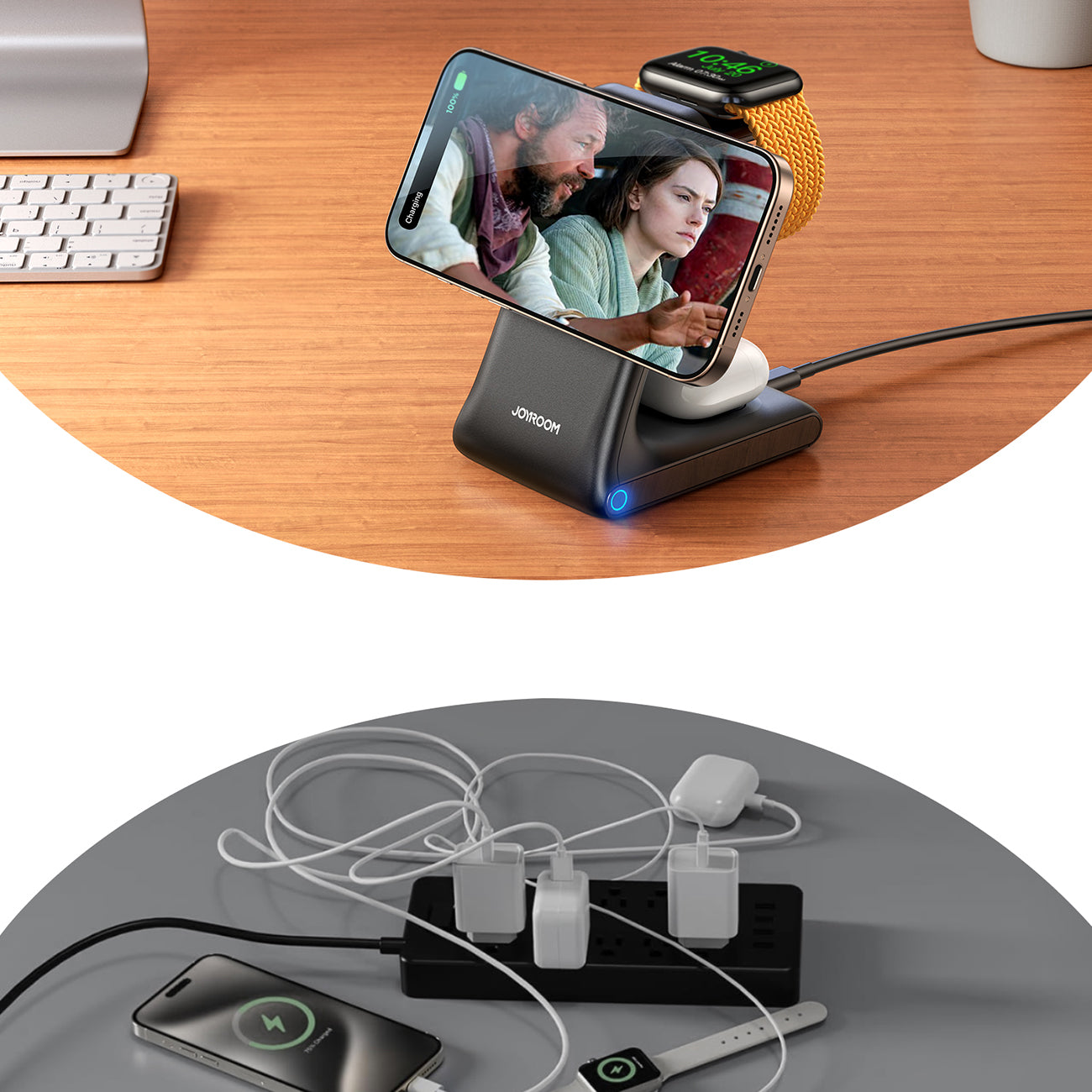 Power Supply Enclosures – 3in1 wireless charger charging station with - Carlat