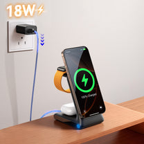 Power Supply Enclosures – 3in1 wireless charger charging station with - Carlat