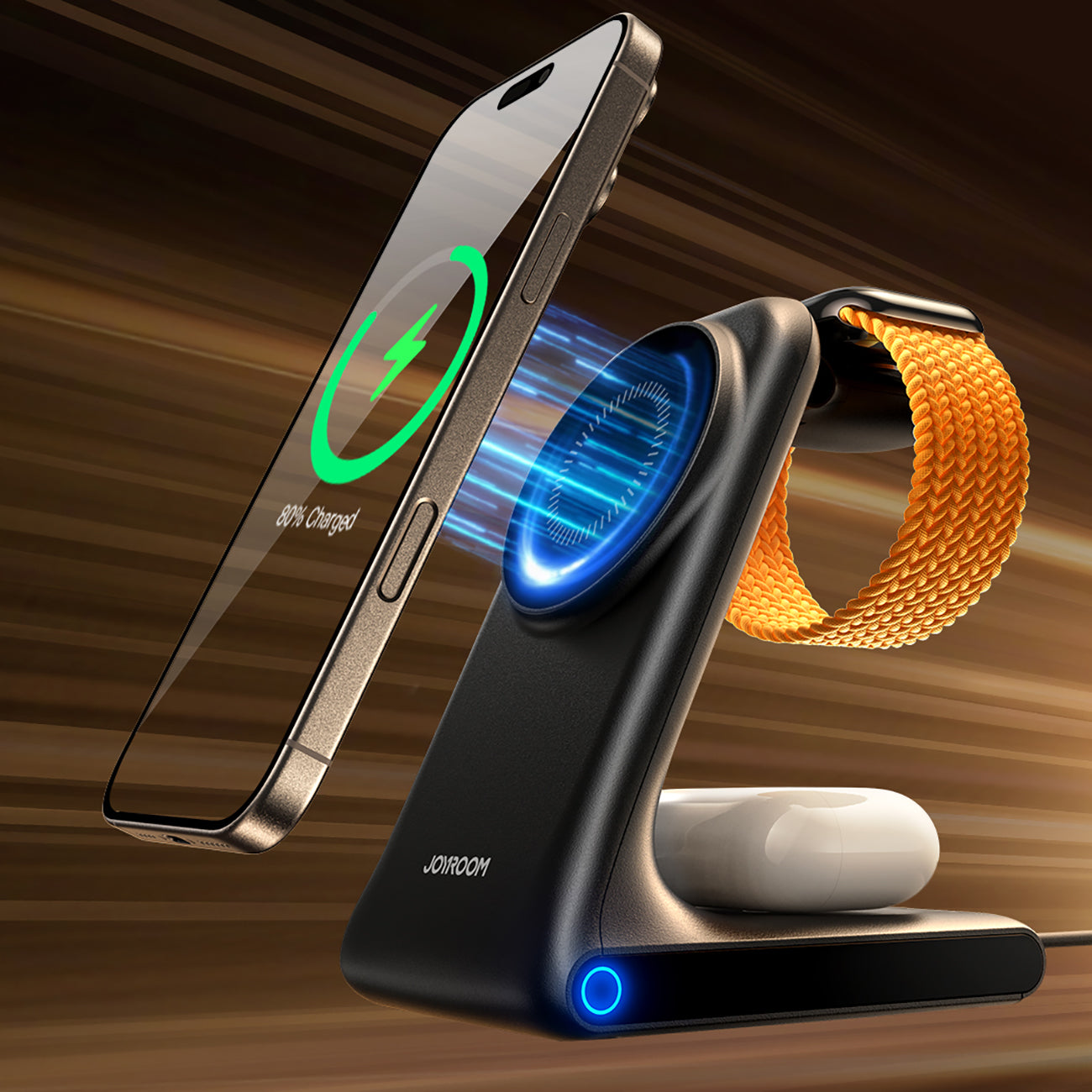 Power Supply Enclosures – 3in1 wireless charger charging station with - Carlat