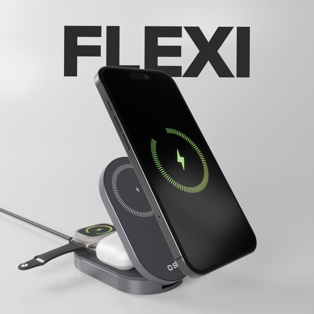Power Supply Enclosures – 3in1 wireless foldable charging station for - Carlat