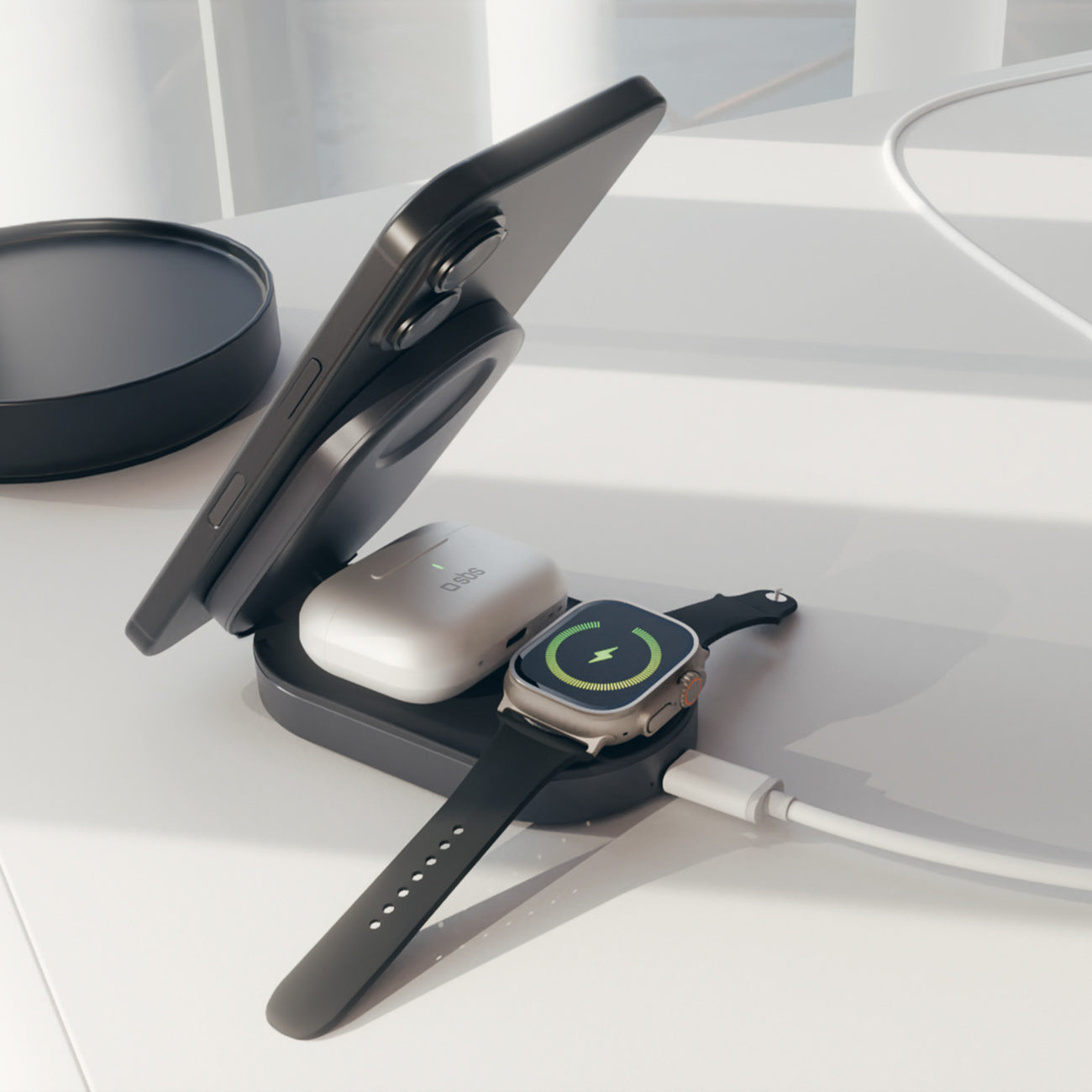 Power Supply Enclosures – 3in1 wireless foldable charging station for - Carlat