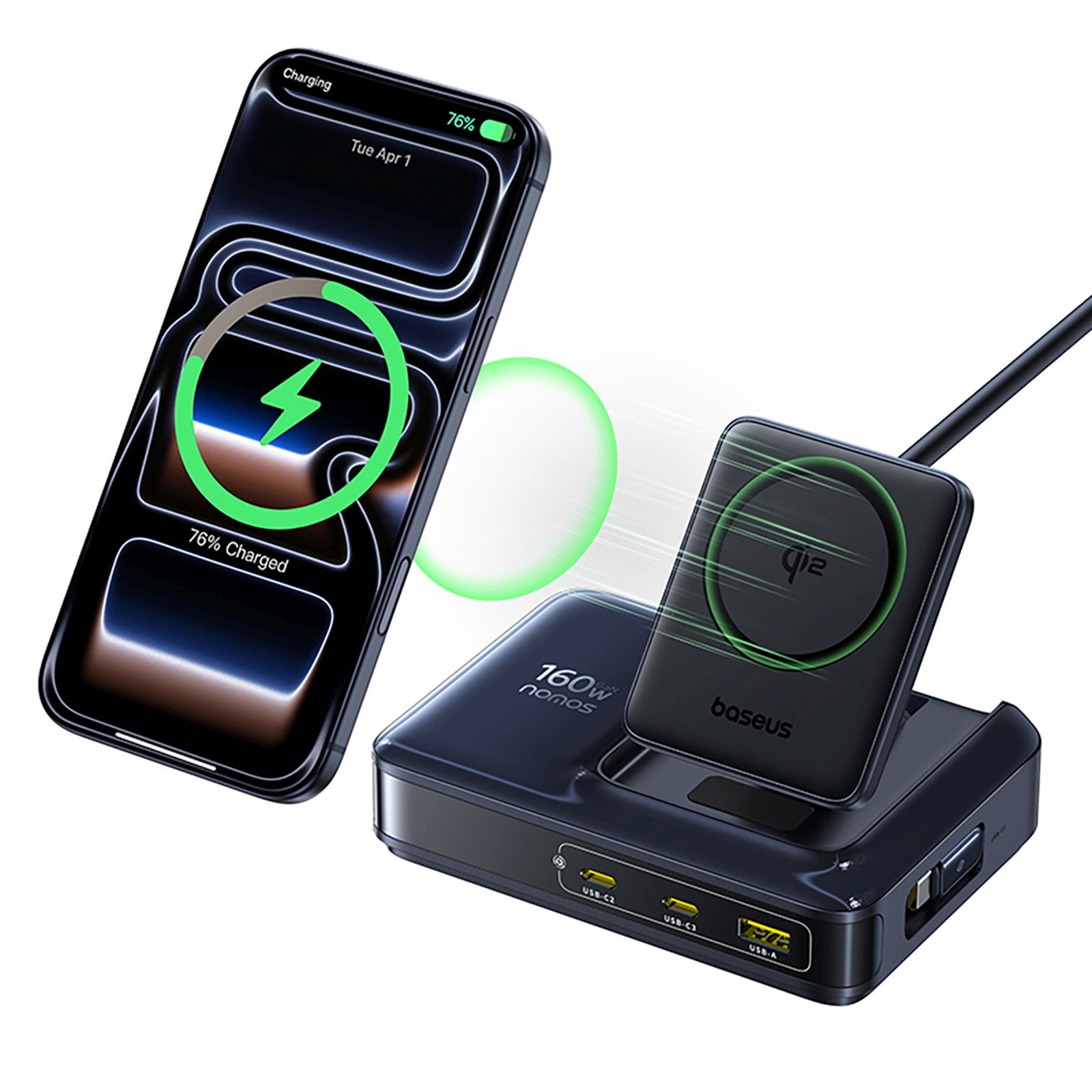 Power Supply Enclosures – 5in1 wireless USB-A USB-C charging station - Carlat
