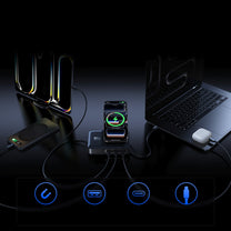 Power Supply Enclosures – 5in1 wireless USB-A USB-C charging station - Carlat