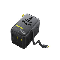 Power Supply Enclosures – 6in1 travel adapter with retractable USB-C - Carlat