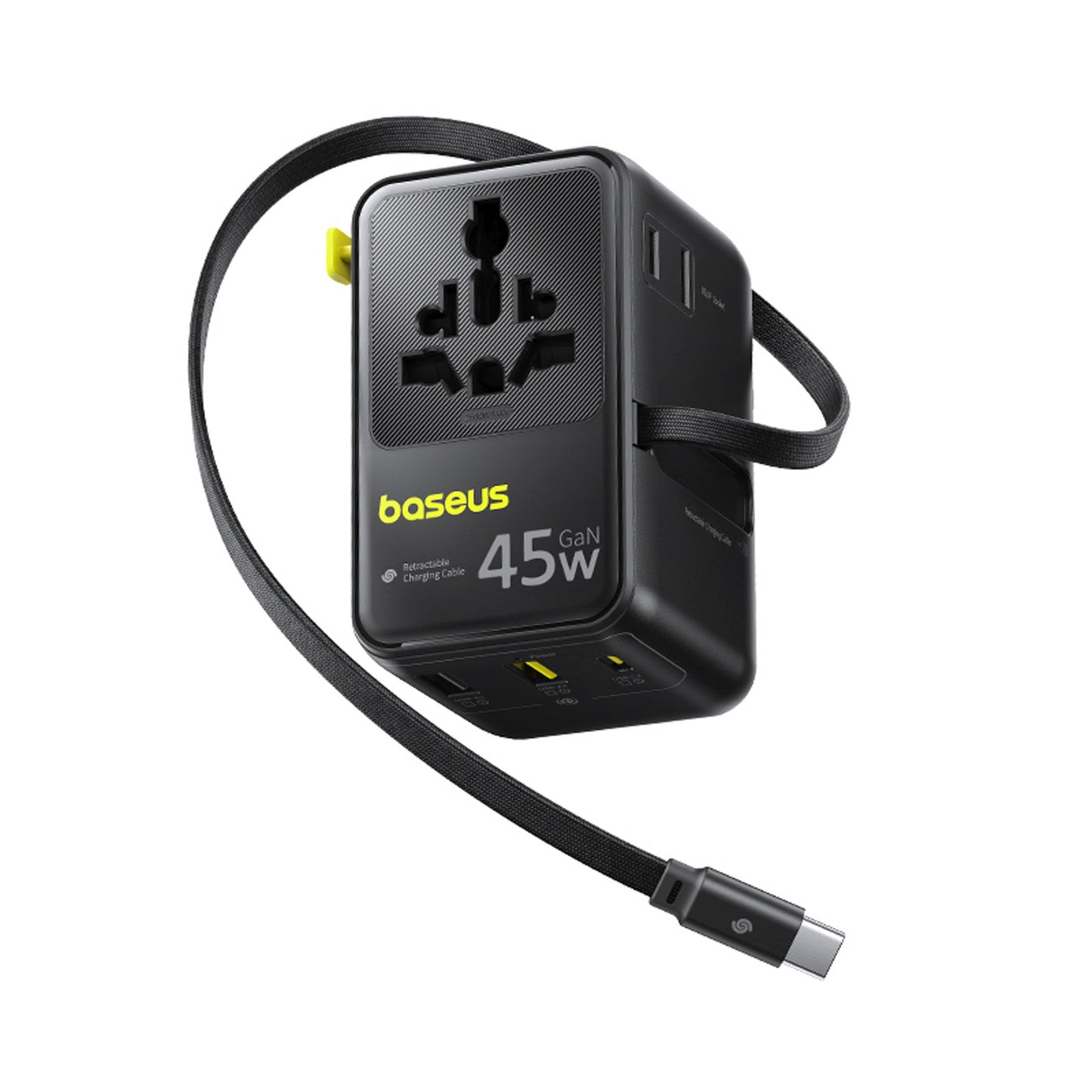 Power Supply Enclosures – 6in1 travel adapter with retractable USB-C - Carlat