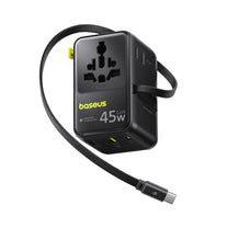Power Supply Enclosures – 6in1 travel adapter with retractable USB-C - Carlat