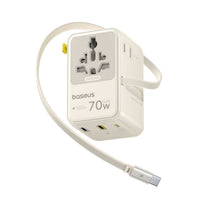 Power Supply Enclosures – 6in1 travel adapter with retractable USB-C - Carlat