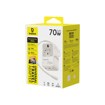 Power Supply Enclosures – 6in1 travel adapter with retractable USB-C - Carlat