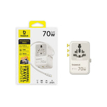 Power Supply Enclosures – 6in1 travel adapter with retractable USB-C - Carlat
