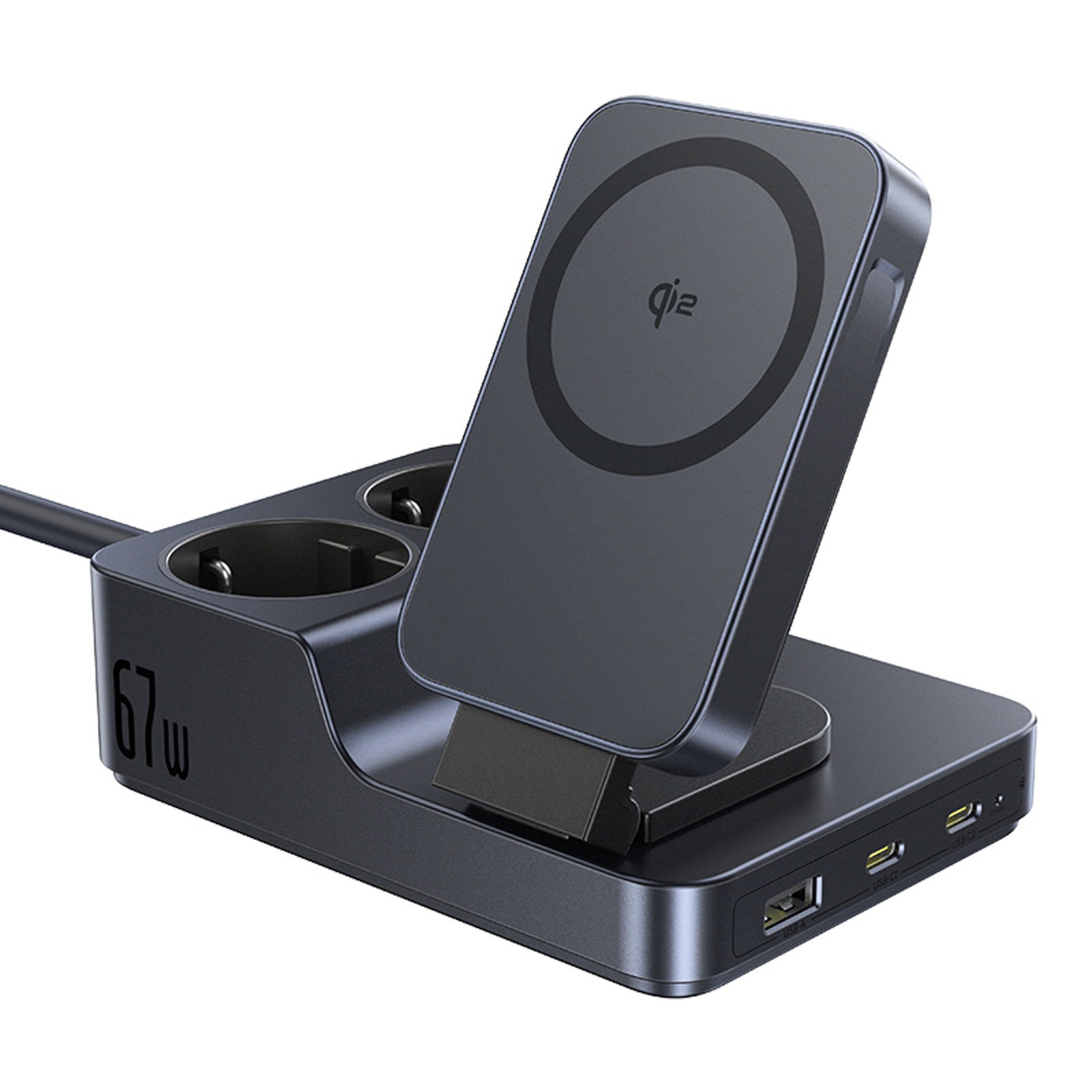 Power Supply Enclosures – 6in1 wireless charging station USB-A USB-C - Carlat