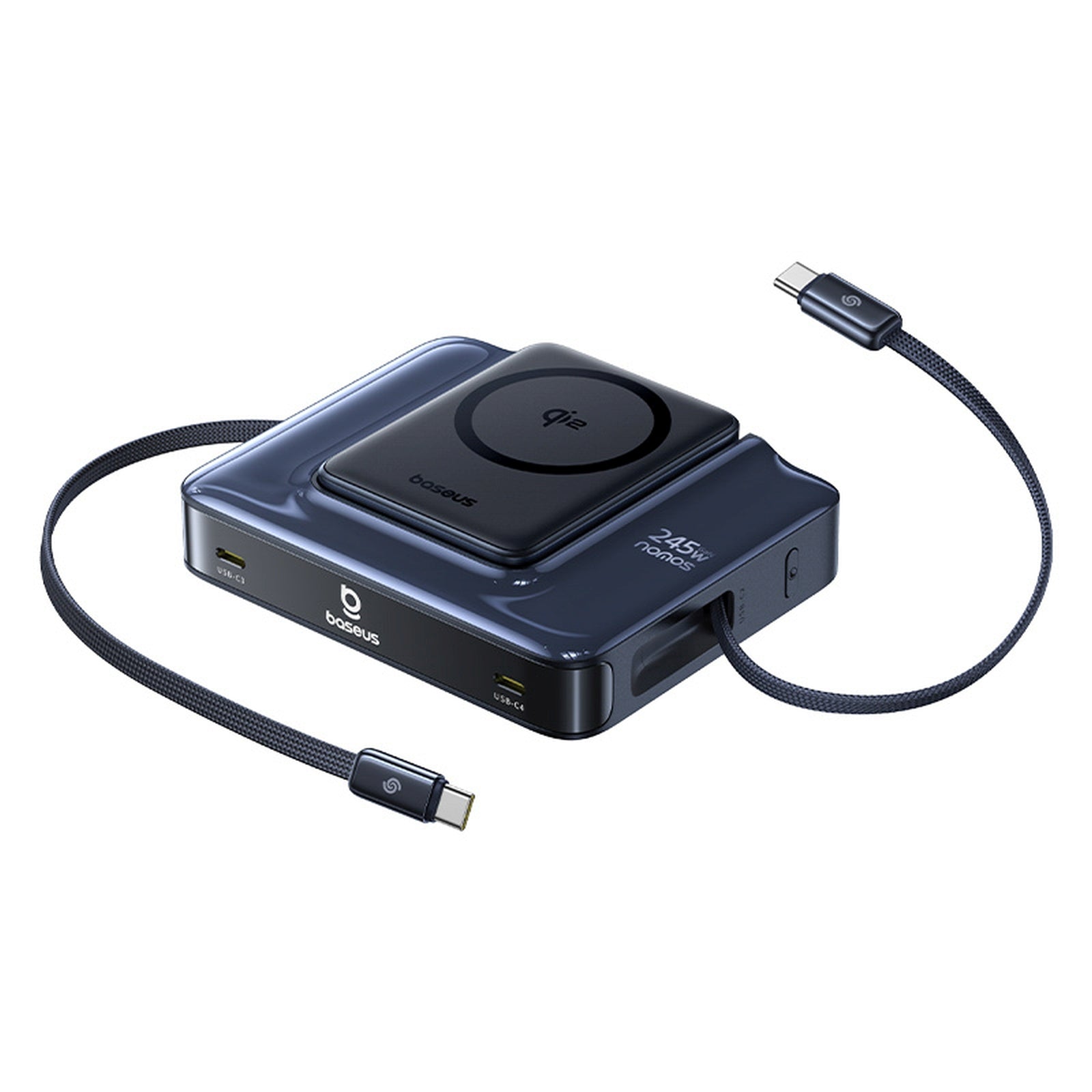 Power Supply Enclosures – 6in1 wireless charging station with retractable - Carlat
