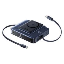 Power Supply Enclosures – 6in1 wireless charging station with retractable - Carlat