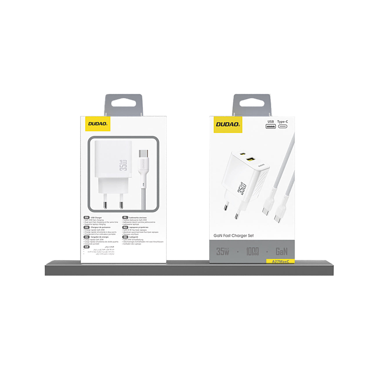 Power Supply Enclosures – A27 MaxC USB-C USB-A GaN 35W - Carlat