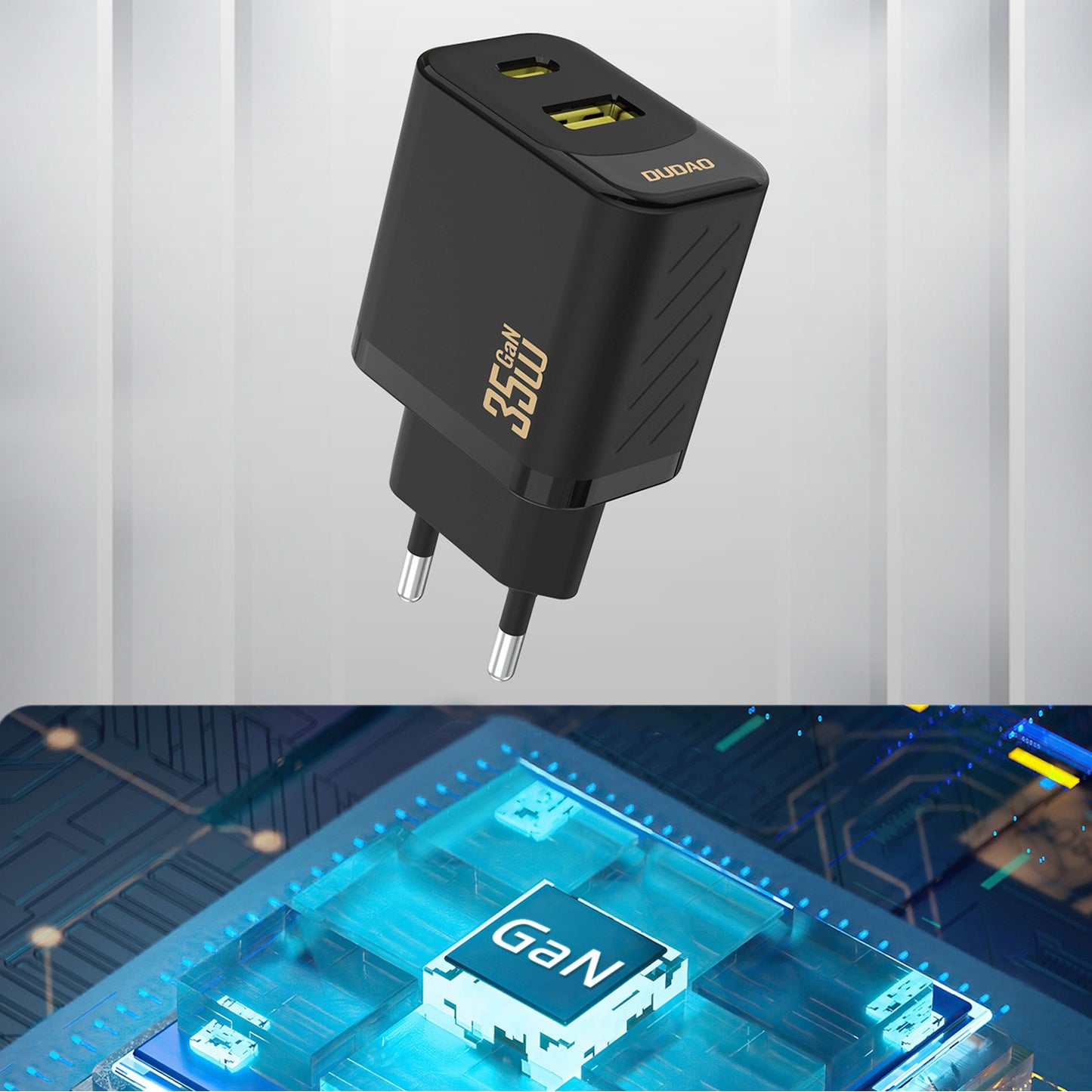 Power Supply Enclosures – A27 MaxC USB-C USB-A GaN 35W - Carlat