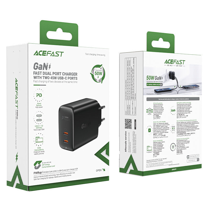 Power Supply Enclosures – A29 GaN wall charger, two USB-C - Carlat