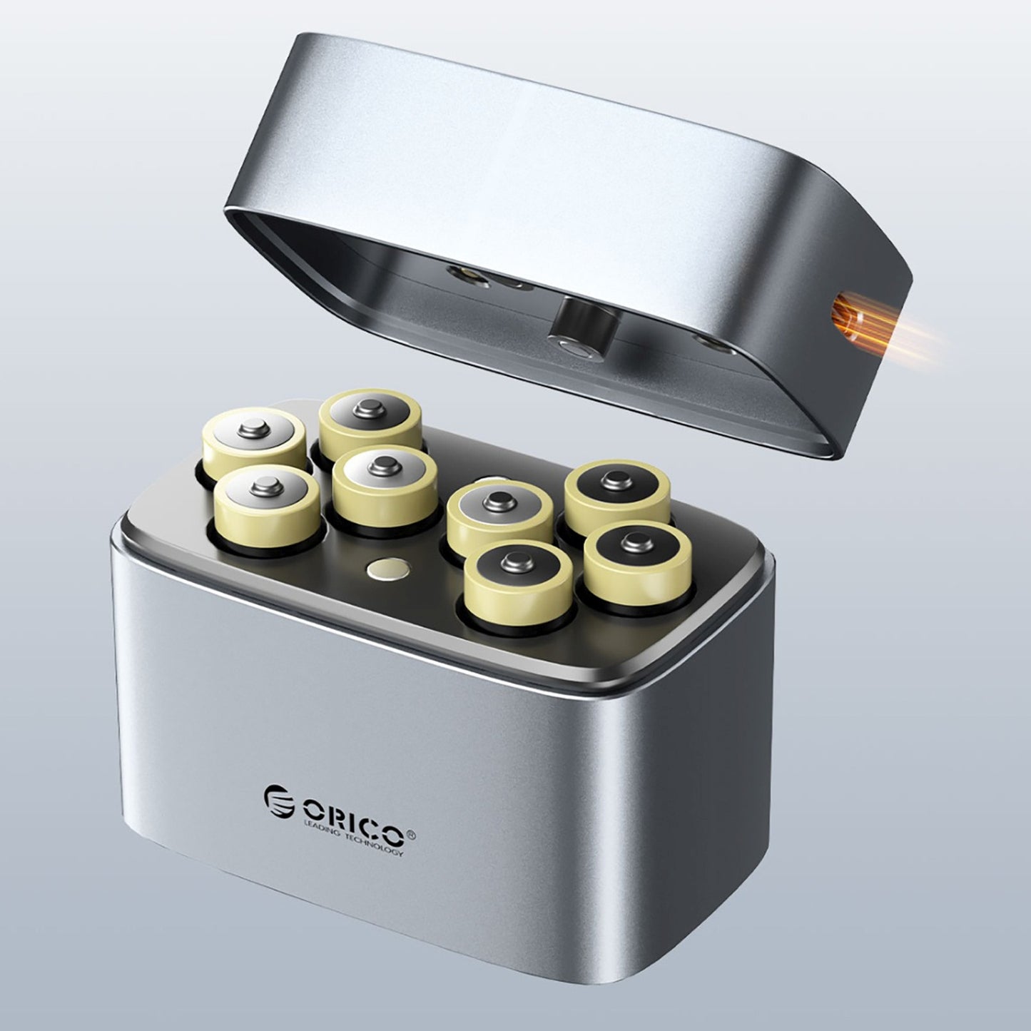 Power Supply Enclosures – AA lithium battery charger with storage - Carlat