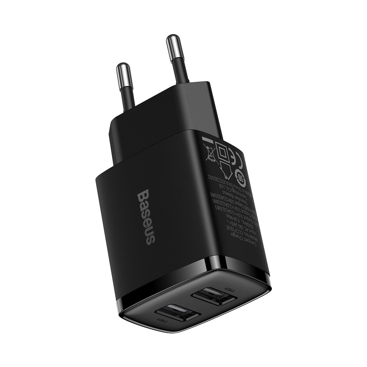 Power Supply Enclosures – Compact 2x USB 10.5W wall charger, - Carlat