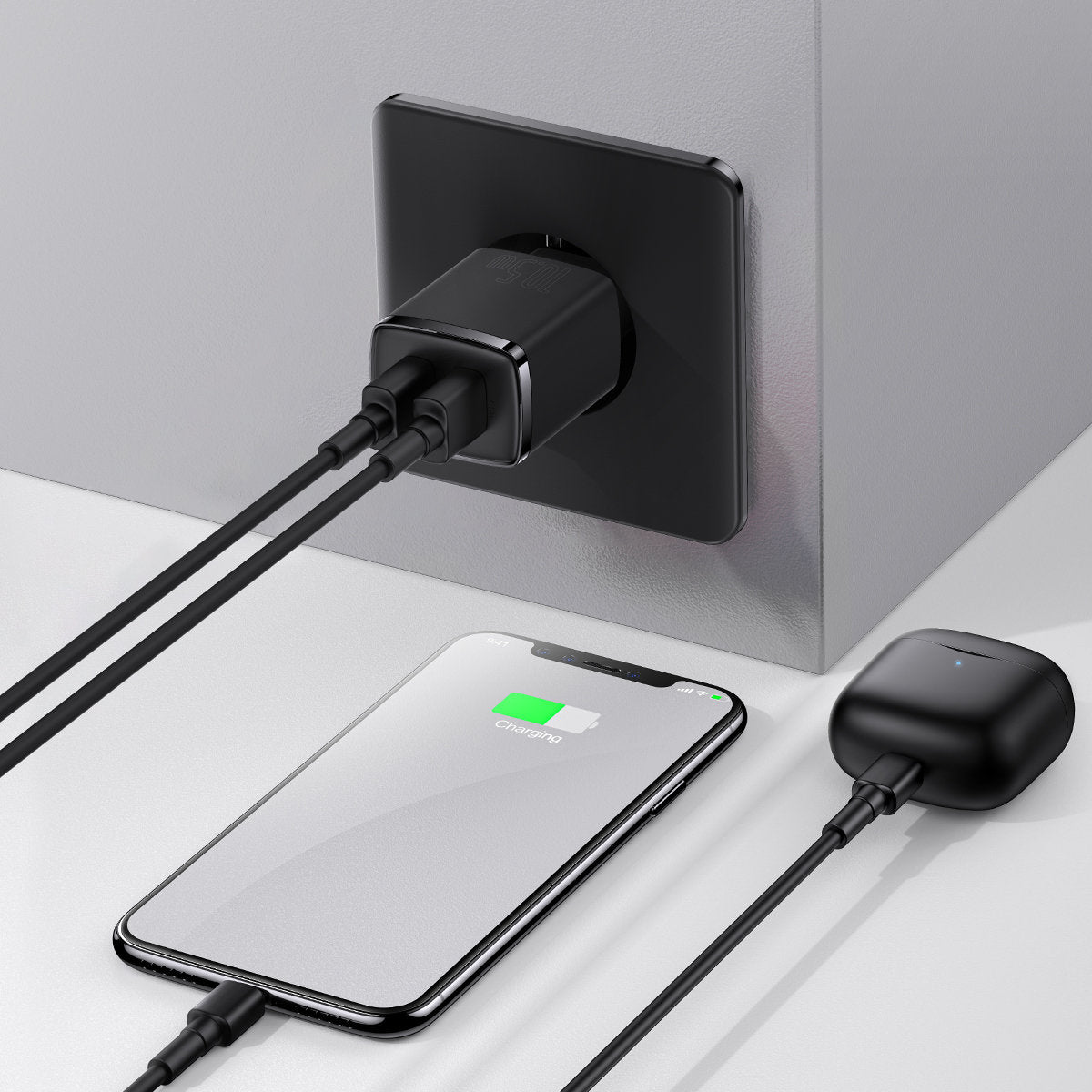 Power Supply Enclosures – Compact 2x USB 10.5W wall charger, - Carlat