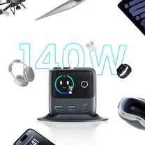 Power Supply Enclosures – Desktop charger 5 ports 2 retractable - Carlat