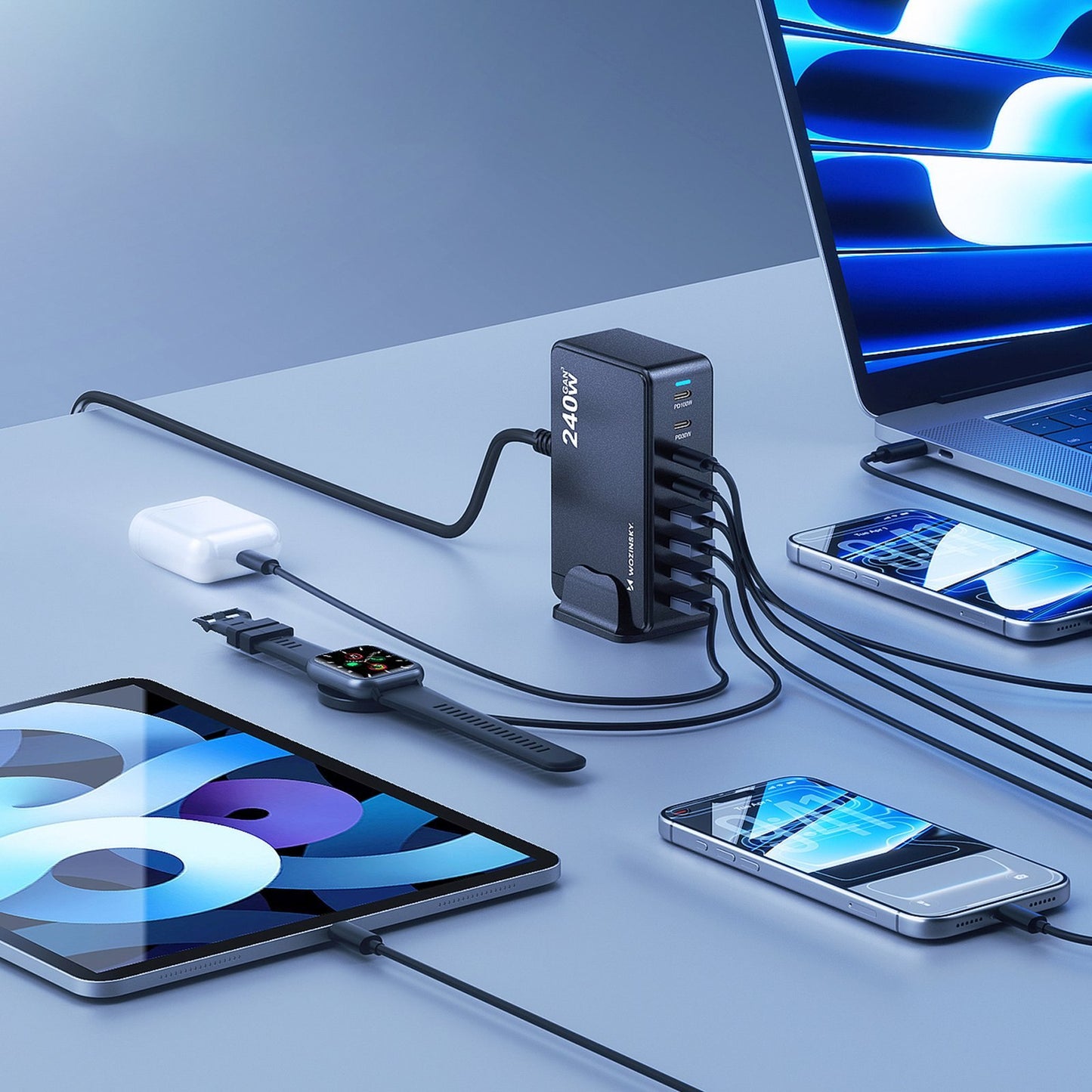 Power Supply Enclosures – Desktop charging station 4x USB-A 4x - Carlat