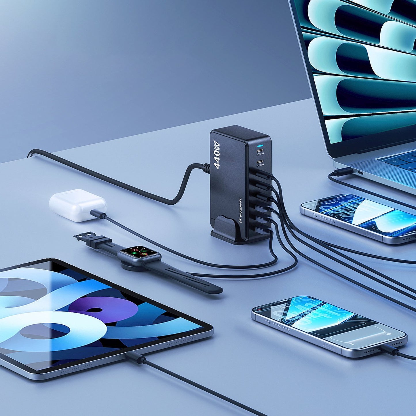Power Supply Enclosures – Desktop charging station 4x USB-A 4x - Carlat