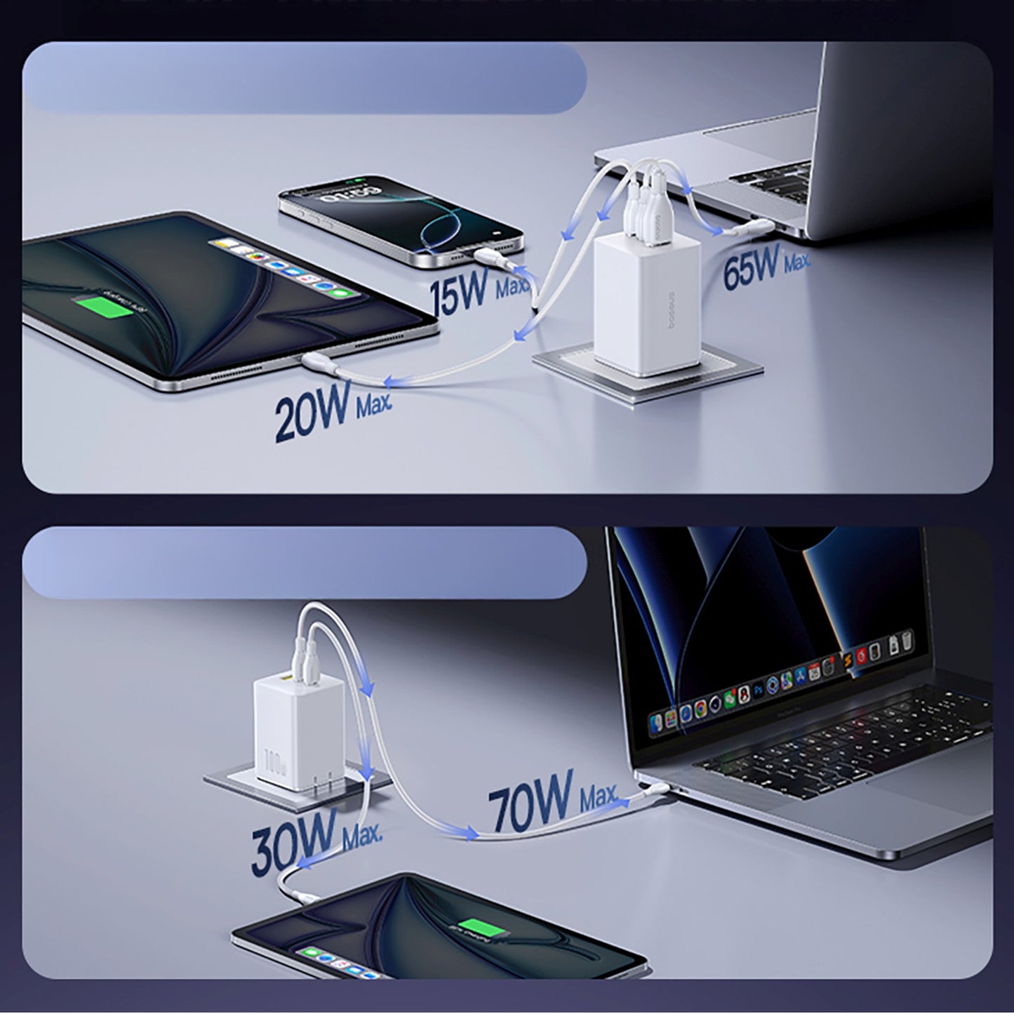 Power Supply Enclosures – EnerFill FE11 2x USB-C USB-A 100W - Carlat