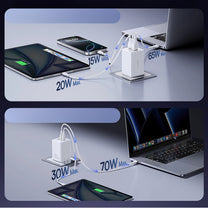 Power Supply Enclosures – EnerFill FE11 2x USB-C USB-A 100W - Carlat