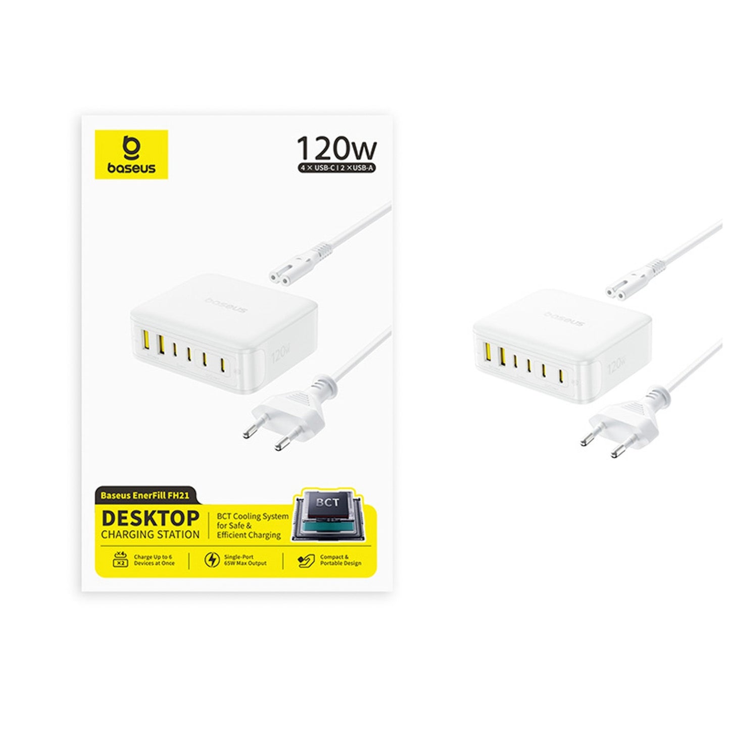 Power Supply Enclosures – EnerFill FH21 120W USB-A USB-C charging - Carlat