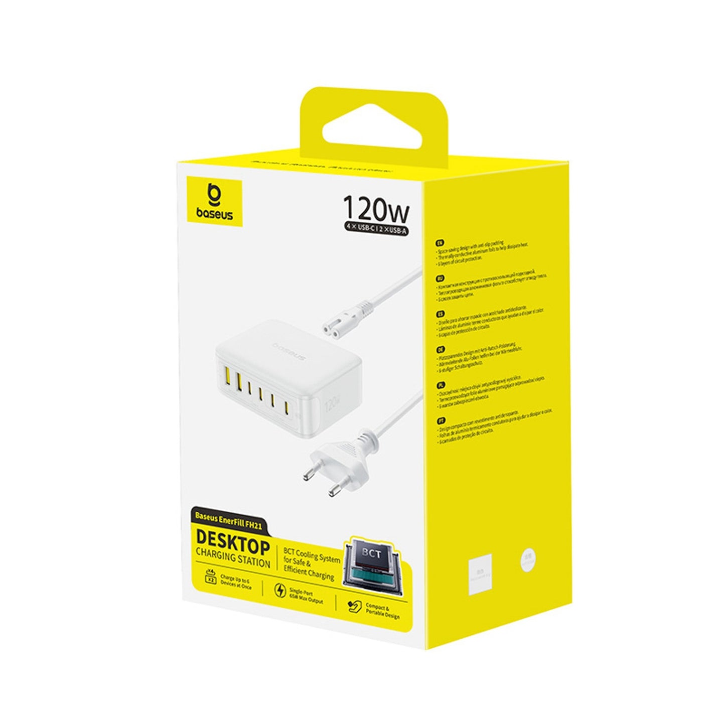 Power Supply Enclosures – EnerFill FH21 120W USB-A USB-C charging - Carlat