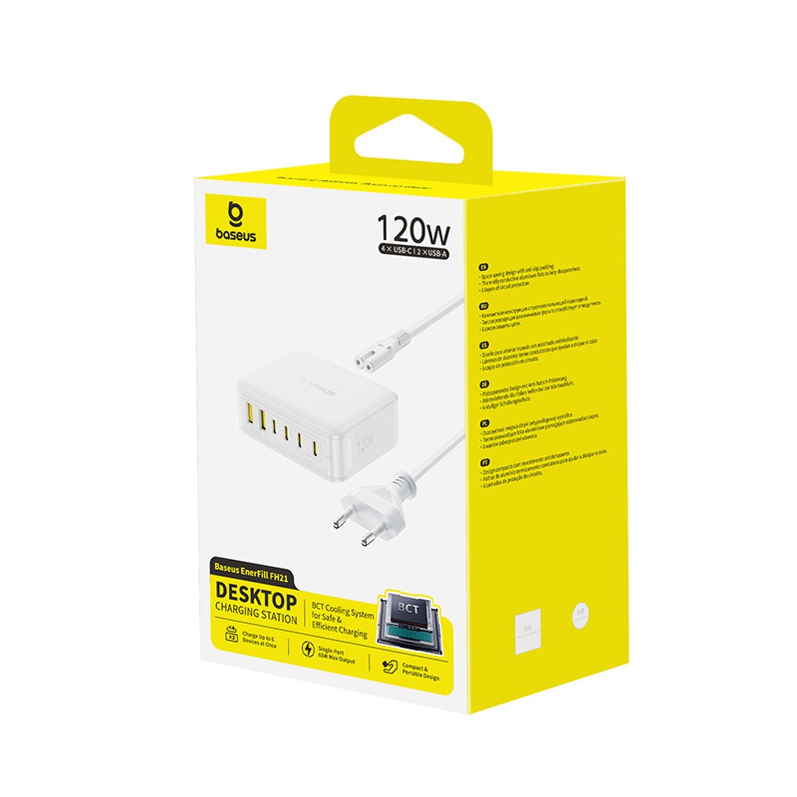 Power Supply Enclosures – EnerFill FH21 120W USB-A USB-C charging - Carlat