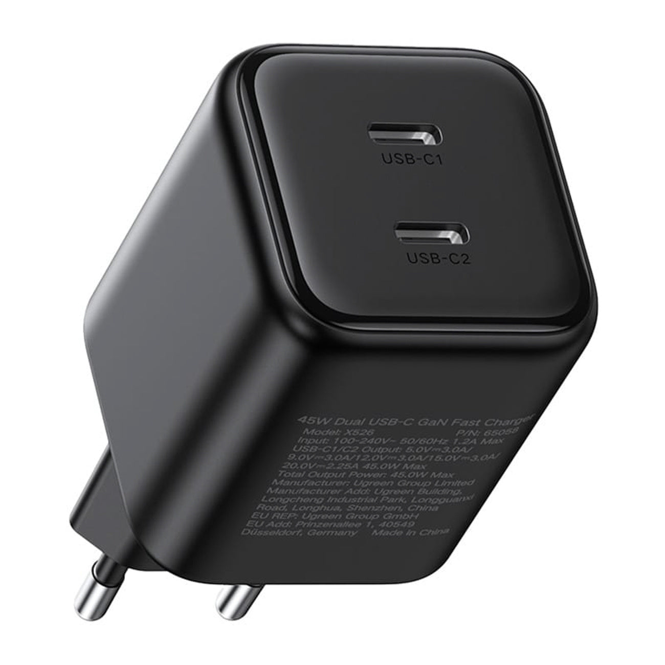 Power Supply Enclosures – GaN 25W USB-A wall charger - Carlat
