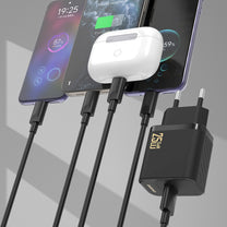 Power Supply Enclosures – GaN 30W USB-A - USB-C wall - Carlat
