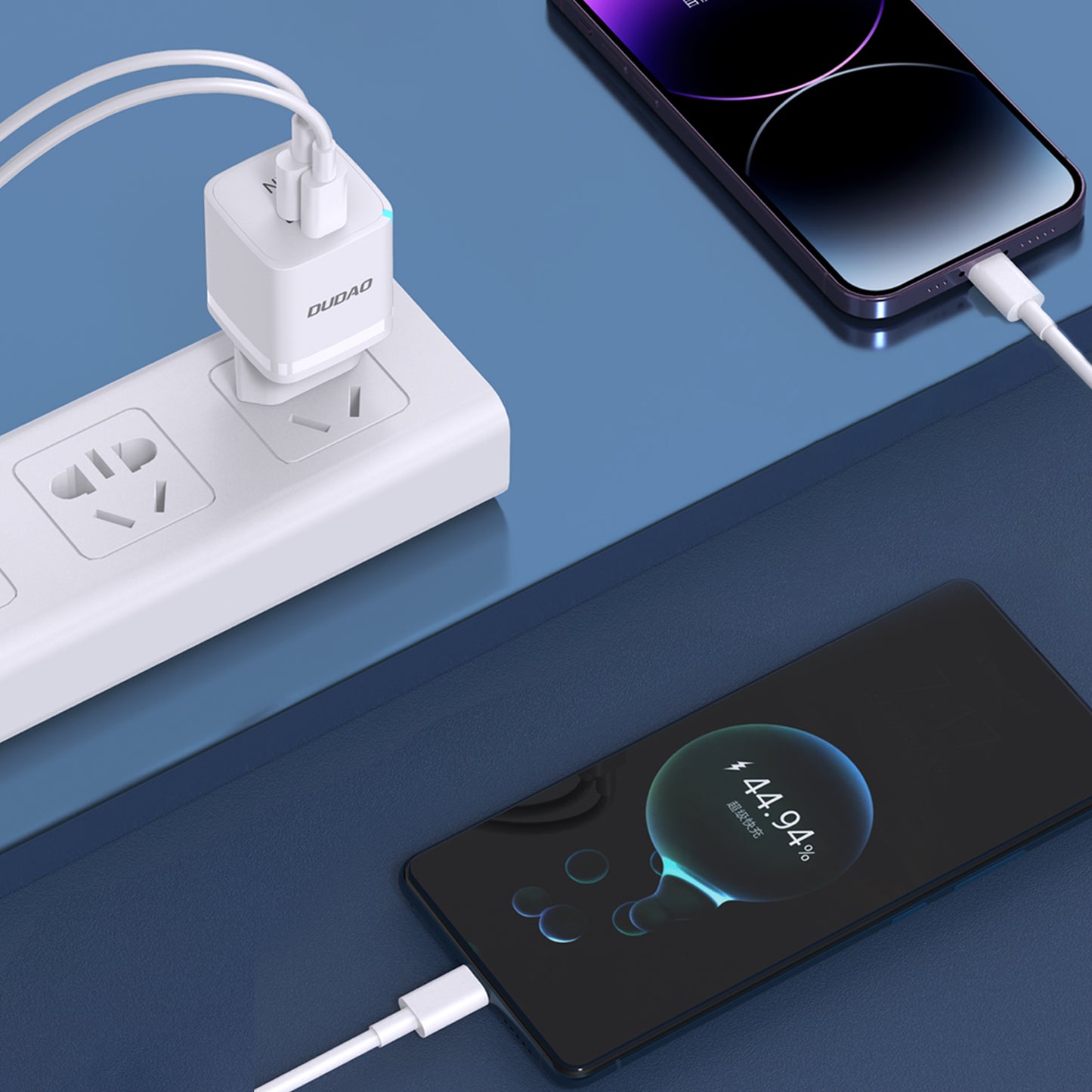 Power Supply Enclosures – GaN 33W PPS USB-C USB-A wall - Carlat