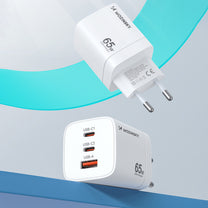 Power Supply Enclosures – GaN 65W 100-240V USB-A 2x USB-C - Carlat