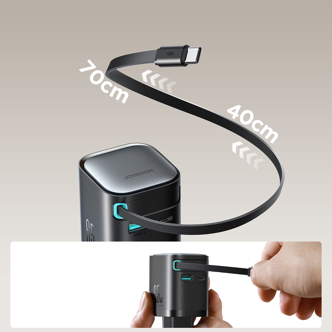 Power Supply Enclosures – GaN 65W USB-A USB-C wall charger - Carlat