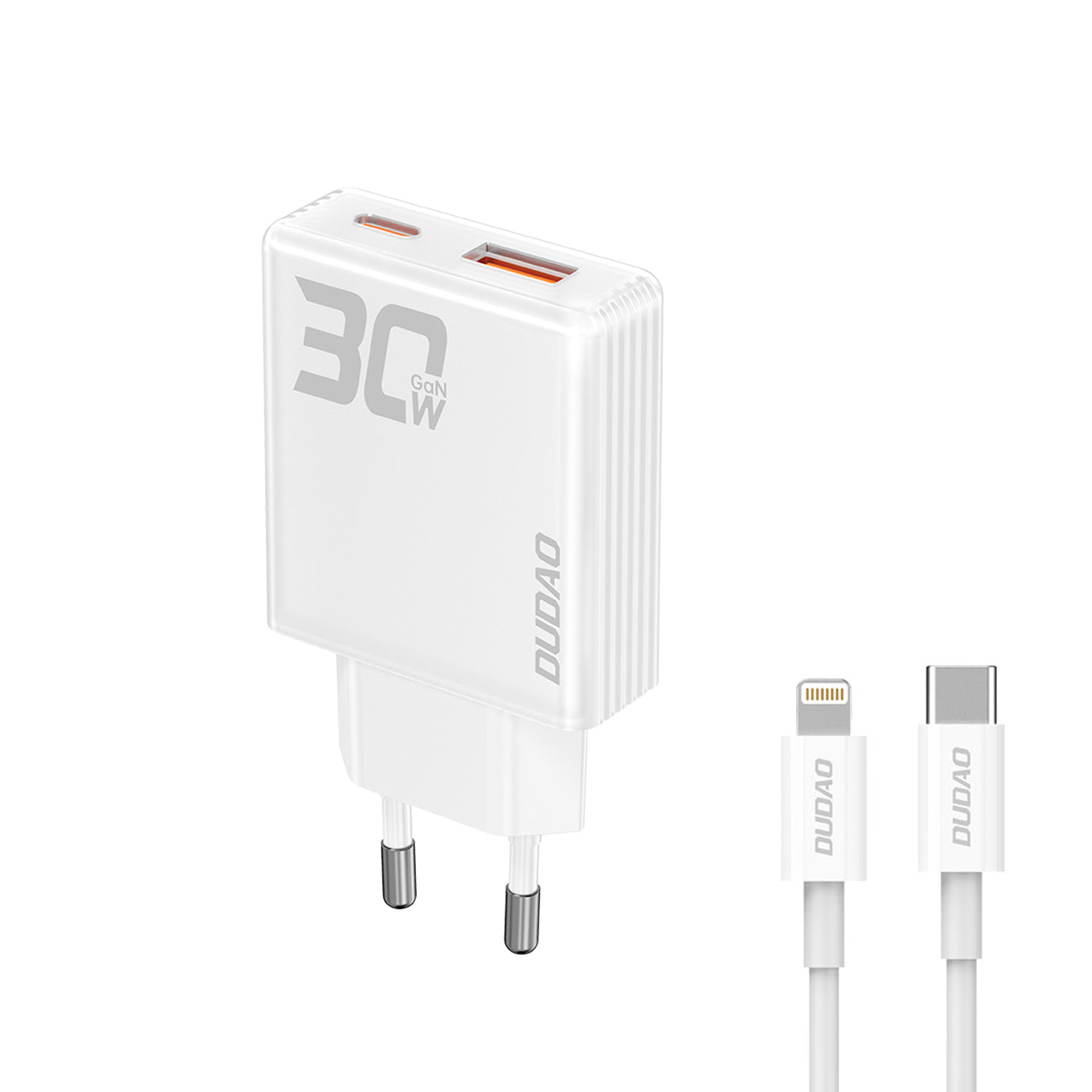 Power Supply Enclosures – GaN A30EUL 30W USB-A USB-C mains - Carlat