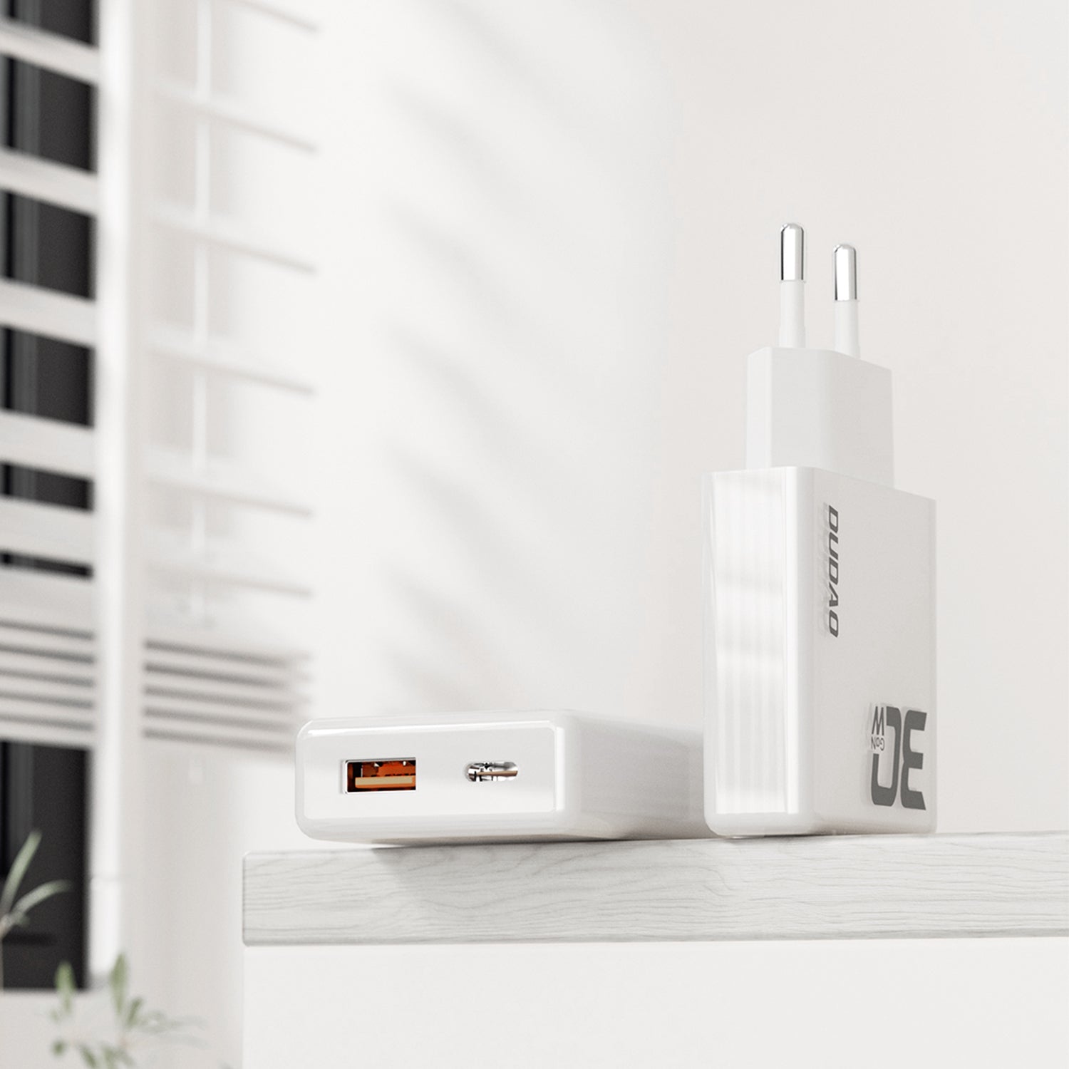 Power Supply Enclosures – GaN A30EUL 30W USB-A USB-C mains - Carlat