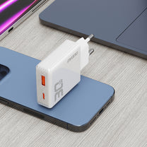 Power Supply Enclosures – GaN A30EUL 30W USB-A USB-C wall - Carlat