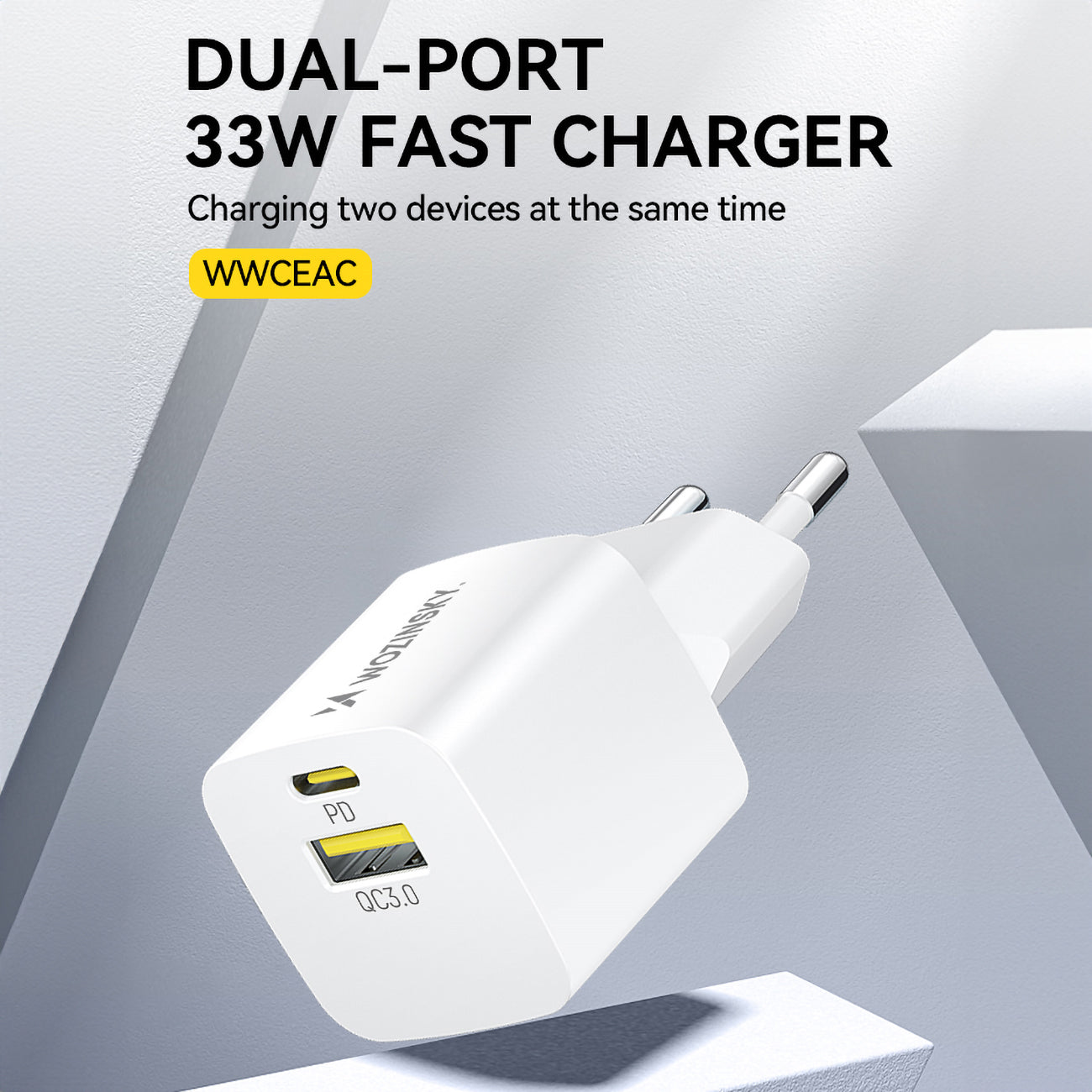Power Supply Enclosures – GaN QC3.0 USB-A USB-C PD 33W - Carlat