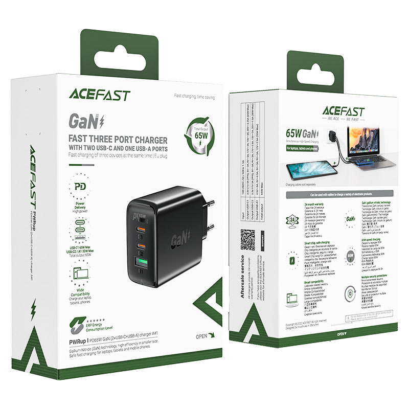 Power Supply Enclosures – GaN fast charger 2x USB-C USB-A - Carlat